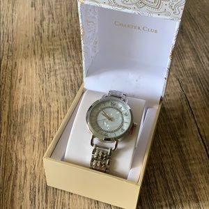 Charter club women’s watch. New In box.